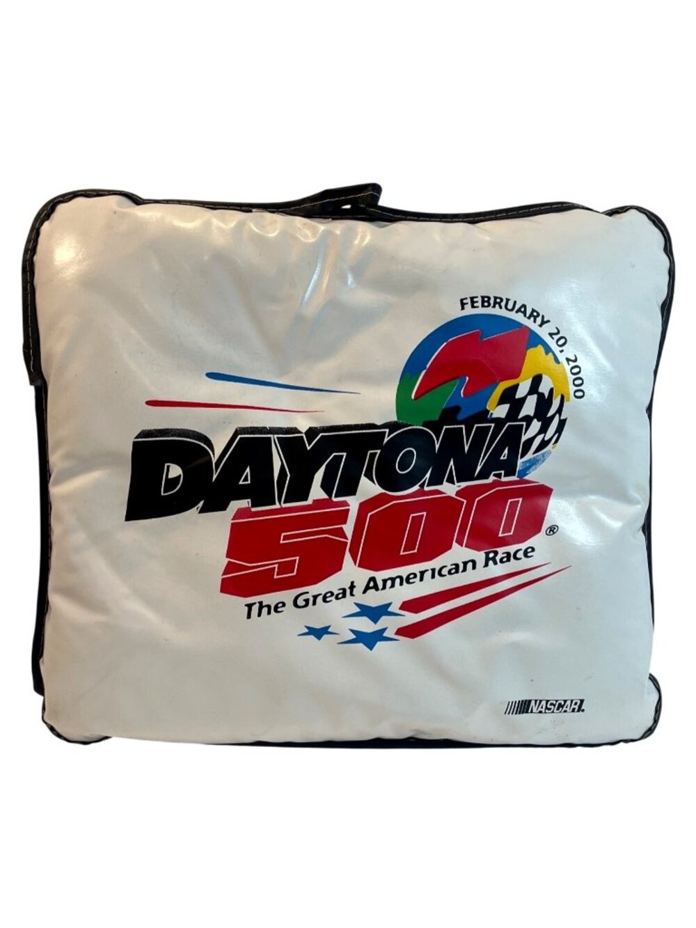 Daytona 500 Commemorative Cushion February 20 2000 NASCAR Memorabilia